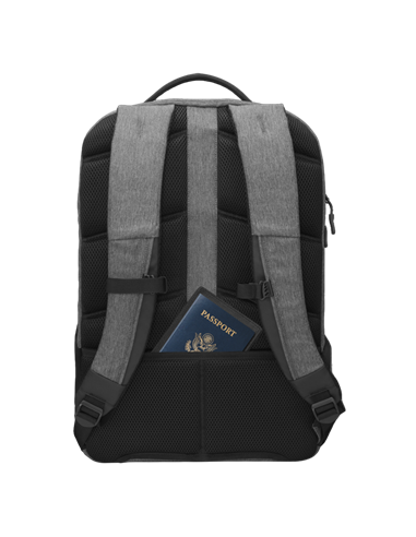 Rucsac pentru Laptop Lenovo Business Casual, 17", Poliester, Gri