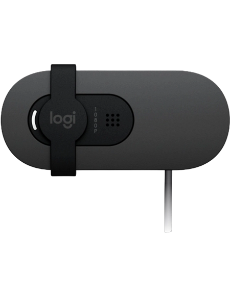 Веб-камера Logitech BRIO 100, 1920x1080, Чёрный