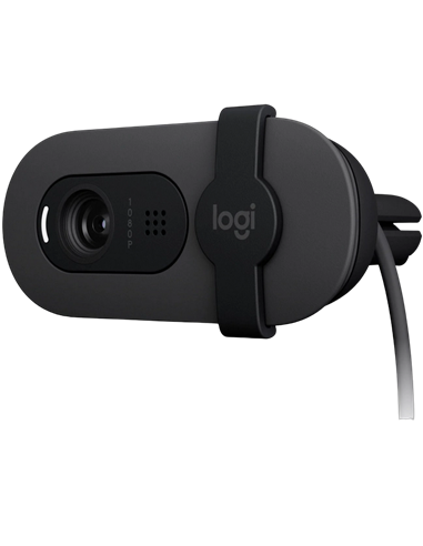 Cameră Web Logitech BRIO 100, 1920x1080, Negru