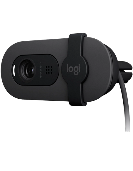 Веб-камера Logitech BRIO 100, 1920x1080, Чёрный