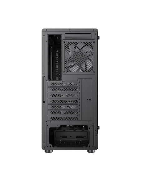 Carcasă PC Gamemax Forge AB, Midi-Tower, Fără PSU, Negru