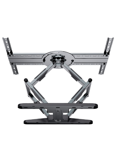 Suport TV tavan Full-motion Gembird WM-80STR-01, Negru