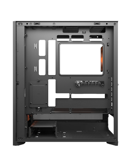 Компьютерный корпус Cougar Airface 180, Midi-Tower, Без блока питания, Чёрный