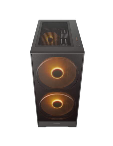 Carcasă PC Cougar Airface 180, Midi-Tower, Fără PSU, Negru