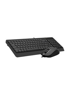 Set Tastatură + Mouse A4Tech F1512, Cu fir, Negru 2