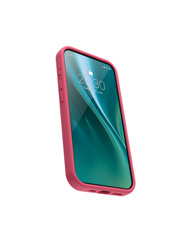 Husă Etteri Silicone Mag pentru Apple iPhone 16 Pro Max, Raspberry