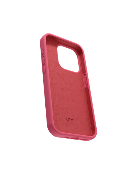 Husă Etteri Silicone Mag pentru Apple iPhone 16 Pro Max, Raspberry