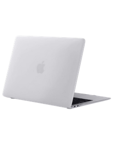 Husă pentru laptop Tech Protect Smartshell Macbook Air 13 (2018-2020), 13.3", Policarbonat, Matte Clear