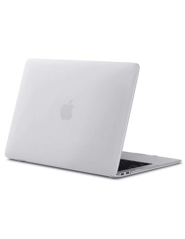Чехол для ноутбука Tech Protect Smartshell Macbook Air 13 (2018-2020), 13.3", Поликарбонат, Matte Clear