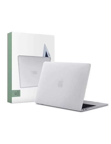 Чехол для ноутбука Tech Protect Smartshell Macbook Air 13 (2018-2020), 13.3", Поликарбонат, Matte Clear
