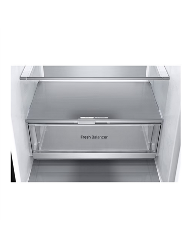 Холодильник LG GBV7280BEV, Чёрный