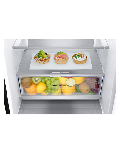 Холодильник LG GBV7280BEV, Чёрный