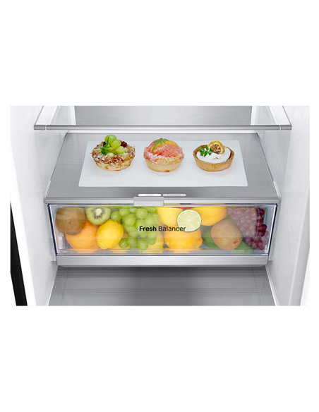 Холодильник LG GBV7280BEV, Чёрный