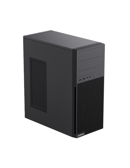 Carcasă PC Sohoo 2815BK, Midi-Tower, ATX, Negru