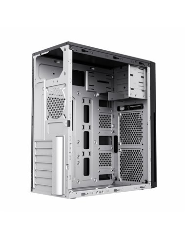 Carcasă PC Sohoo 2815BK, Midi-Tower, ATX, Negru