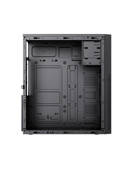 Carcasă PC Sohoo 2815BK, Midi-Tower, ATX, Negru