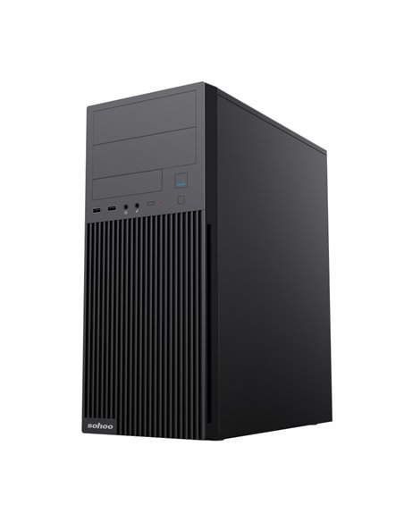 Компьютерный корпус Sohoo 2815BK, Midi-Tower, ATX, Чёрный