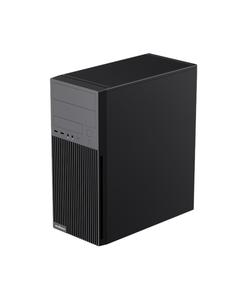 Carcasă PC Sohoo 2815BK, Midi-Tower, ATX, Negru