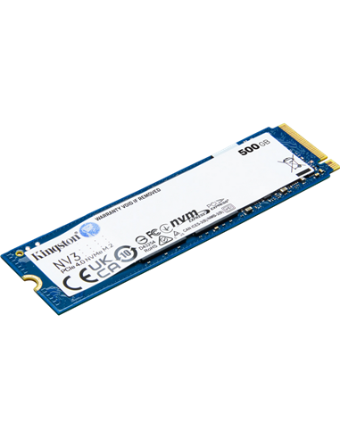 Накопитель SSD Kingston NV3, 500Гб, SNV3S/500G