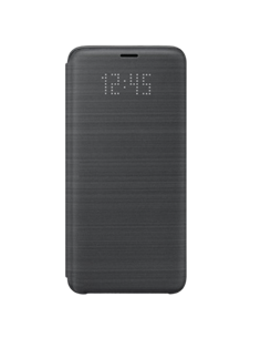 Husă Samsung LED Flip Wallet for Galaxy S9, Orhidee Gri
