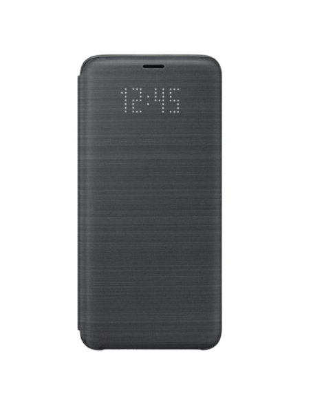 Husă Samsung LED Flip Wallet for Galaxy S9, Orhidee Gri