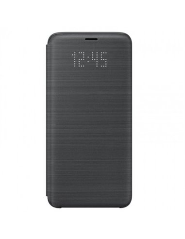 Husă Samsung LED Flip Wallet for Galaxy S9, Orhidee Gri