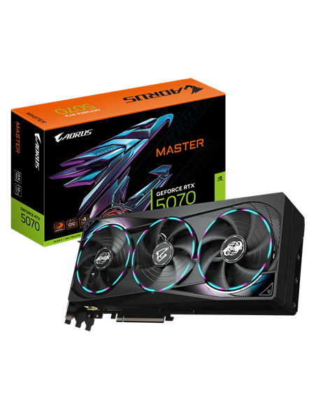 Placă Video Gigabyte GV-N5070AORUS M-12GD, 12GB GDDR7 192bit