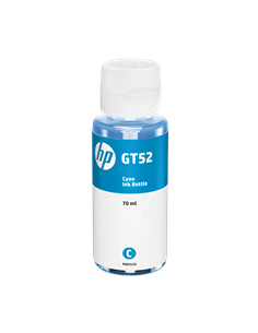 Контейнер с чернилами HP GT52, 70мл, Голубой