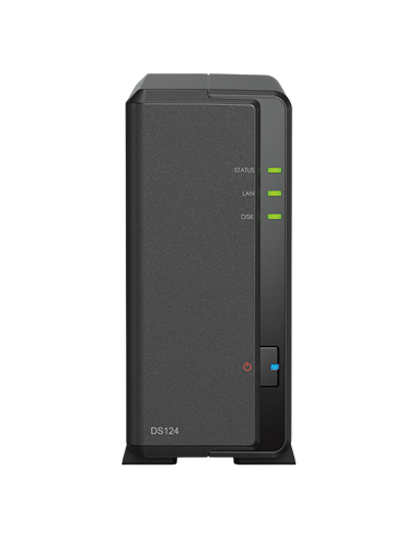 Stocare atașată la rețea SYNOLOGY DS124, Negru