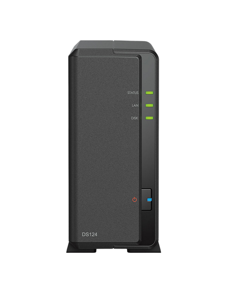 Stocare atașată la rețea SYNOLOGY DS124, Negru