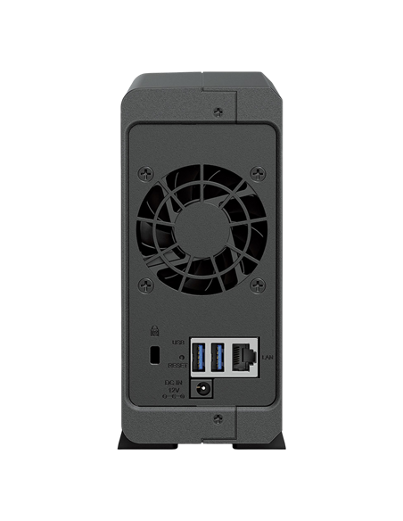 Сетевое хранилище SYNOLOGY DS124, Чёрный