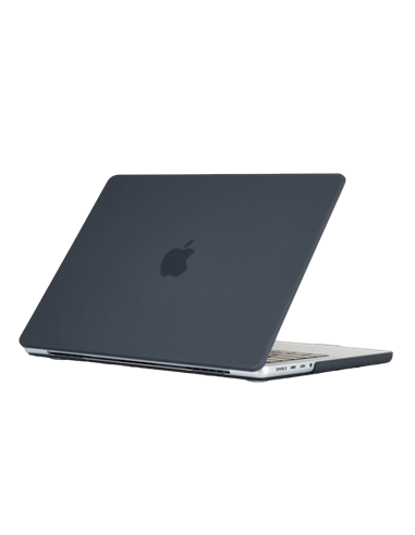 Чехол для ноутбука Tech Protect Smartshell Macbook Pro 16 (2021-2023), 16.2", Поликарбонат, Матовый чёрный