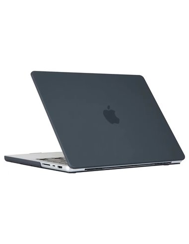 Чехол для ноутбука Tech Protect Smartshell Macbook Pro 16 (2021-2023), 16.2", Поликарбонат, Матовый чёрный