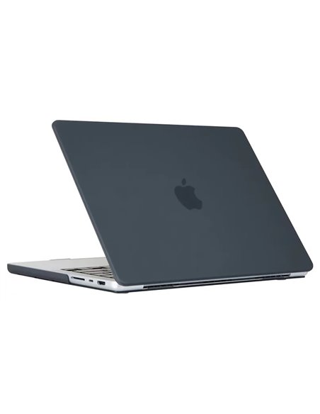 Чехол для ноутбука Tech Protect Smartshell Macbook Pro 16 (2021-2023), 16.2", Поликарбонат, Матовый чёрный