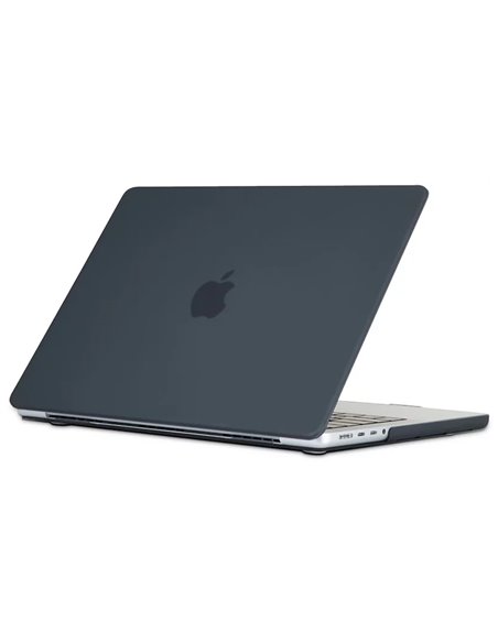 Чехол для ноутбука Tech Protect Smartshell Macbook Pro 16 (2021-2023), 16.2", Поликарбонат, Матовый чёрный