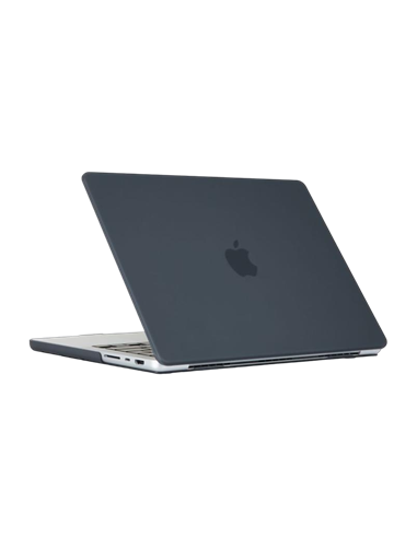 Чехол для ноутбука Tech Protect Smartshell Macbook Pro 16 (2021-2023), 16.2", Поликарбонат, Матовый чёрный