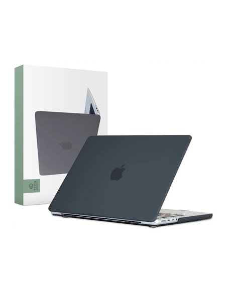 Чехол для ноутбука Tech Protect Smartshell Macbook Pro 16 (2021-2023), 16.2", Поликарбонат, Матовый чёрный