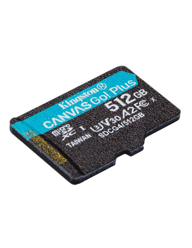 Карта памяти Kingston Canvas Go! Plus, 512Гб (SDCG4/512GB)