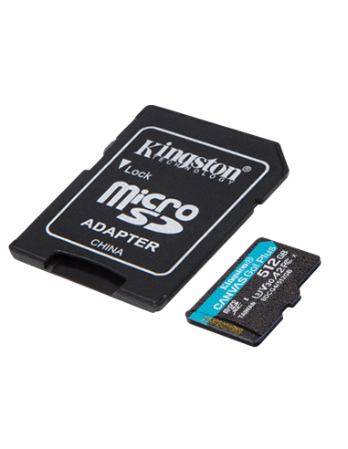 Card de Memorie Kingston Canvas Go! Plus, 512GB (SDCG4/512GB)