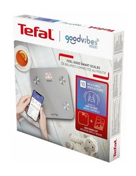 Cântar de podea Tefal BM9600S1, Argintiu