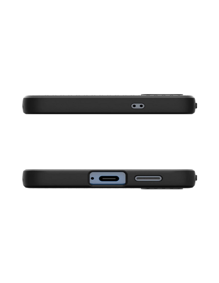 Чехол Spigen Liquid Air для Samsung Galaxy S25+, Матовый черный