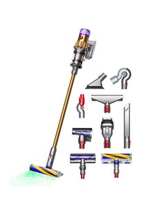 Вертикальный Пылесос Dyson V12 Detect Slim Absolute, Желтый | Никель 2