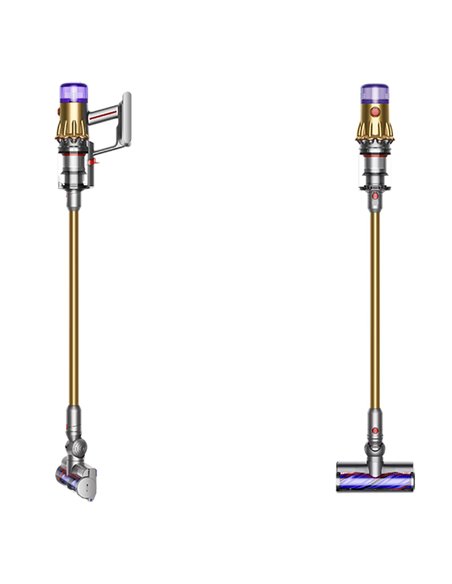 Aspirator Vertical Dyson V12 Detect Slim Absolute, Galben | Nichel
