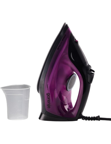 Fier de călcat Gorenje SIK2400BKV, 2400W, Violet | Negru