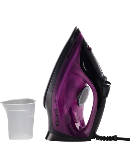 Fier de călcat Gorenje SIK2400BKV, 2400W, Violet | Negru