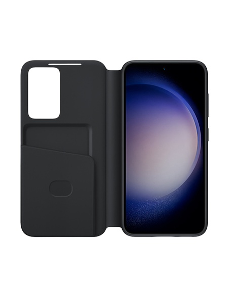 Husă tip carte Samsung Smart View Galaxy S23+, Negru