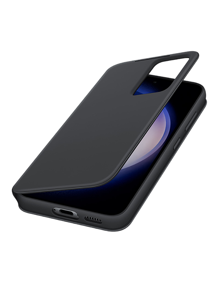 Husă tip carte Samsung Smart View Galaxy S23+, Negru