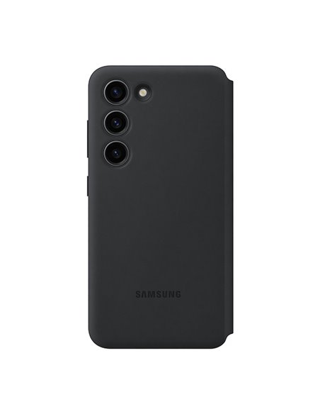 Husă tip carte Samsung Smart View Galaxy S23+, Negru