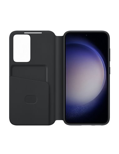 Husă tip carte Samsung Smart View Galaxy S23+, Negru