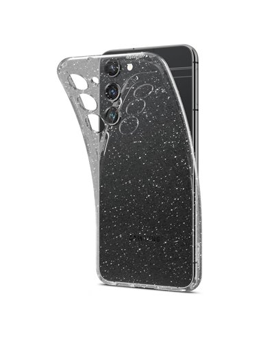 Чехол Spigen Samsung S23, Liquid Crystal, Блестящий Кристалл